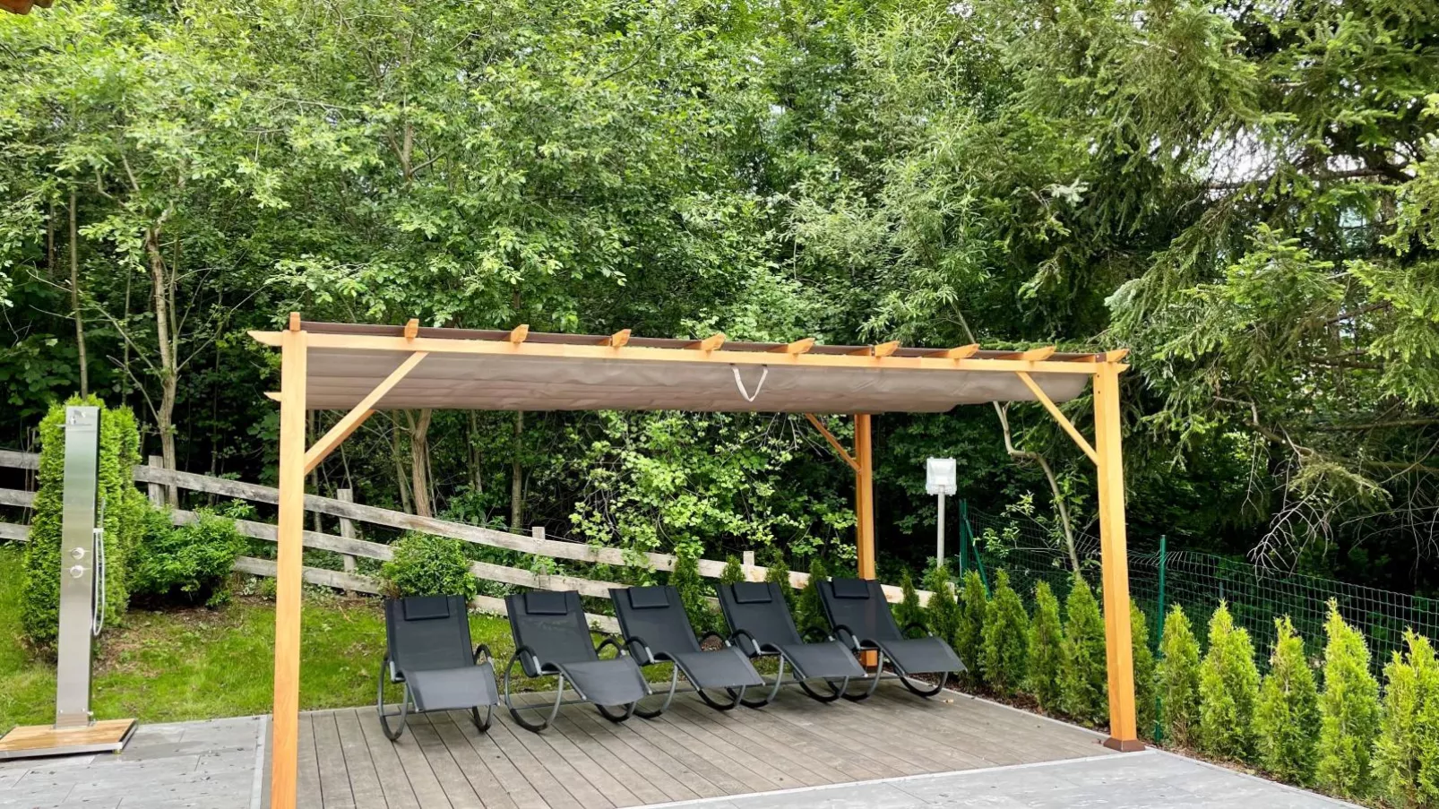 Chalet Erlebnishaus I-Gardens summer