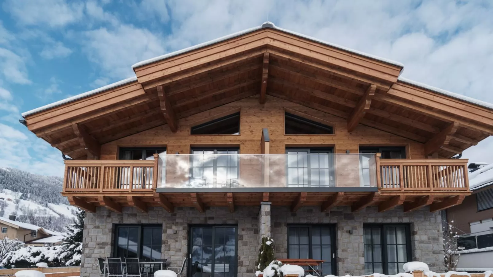 Green Garden Lodge A1-Vue d'hiver