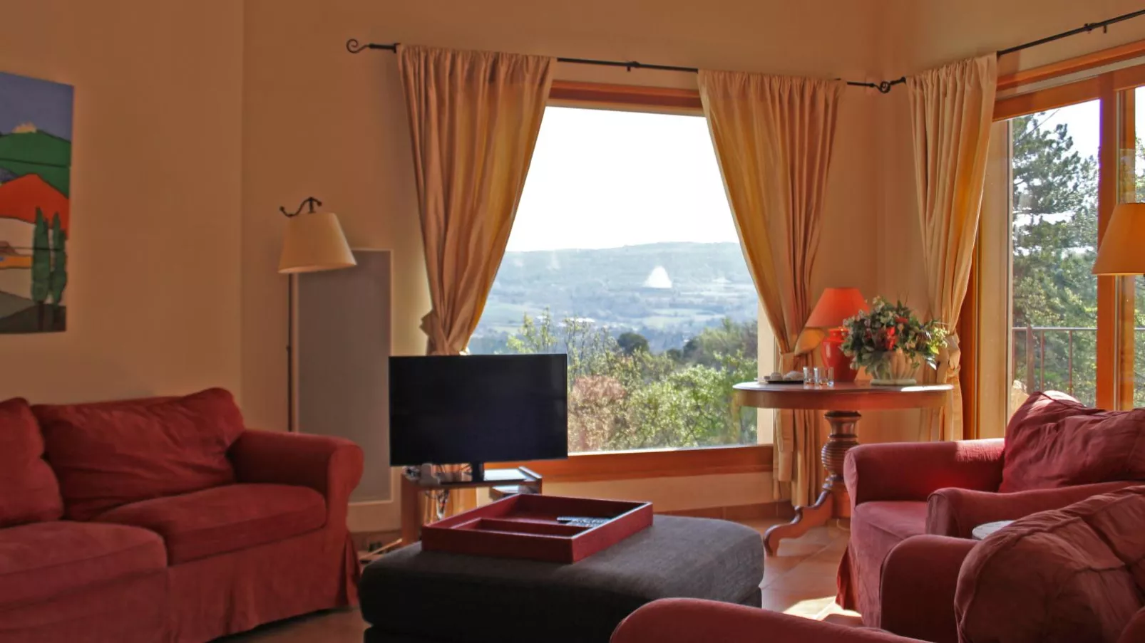 Villa Bellegarde-Living room