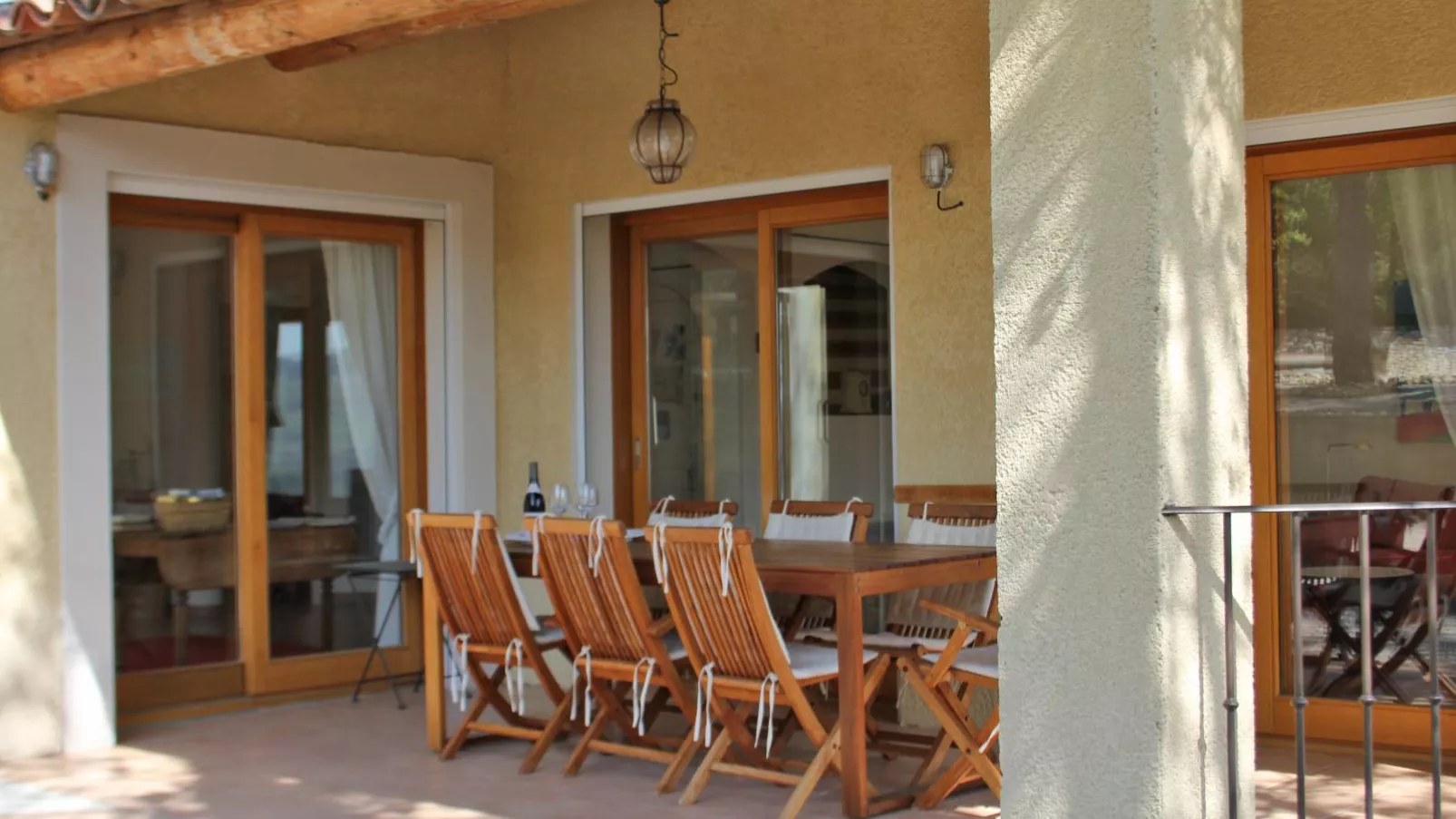 Villa Bellegarde-Terrace balcony