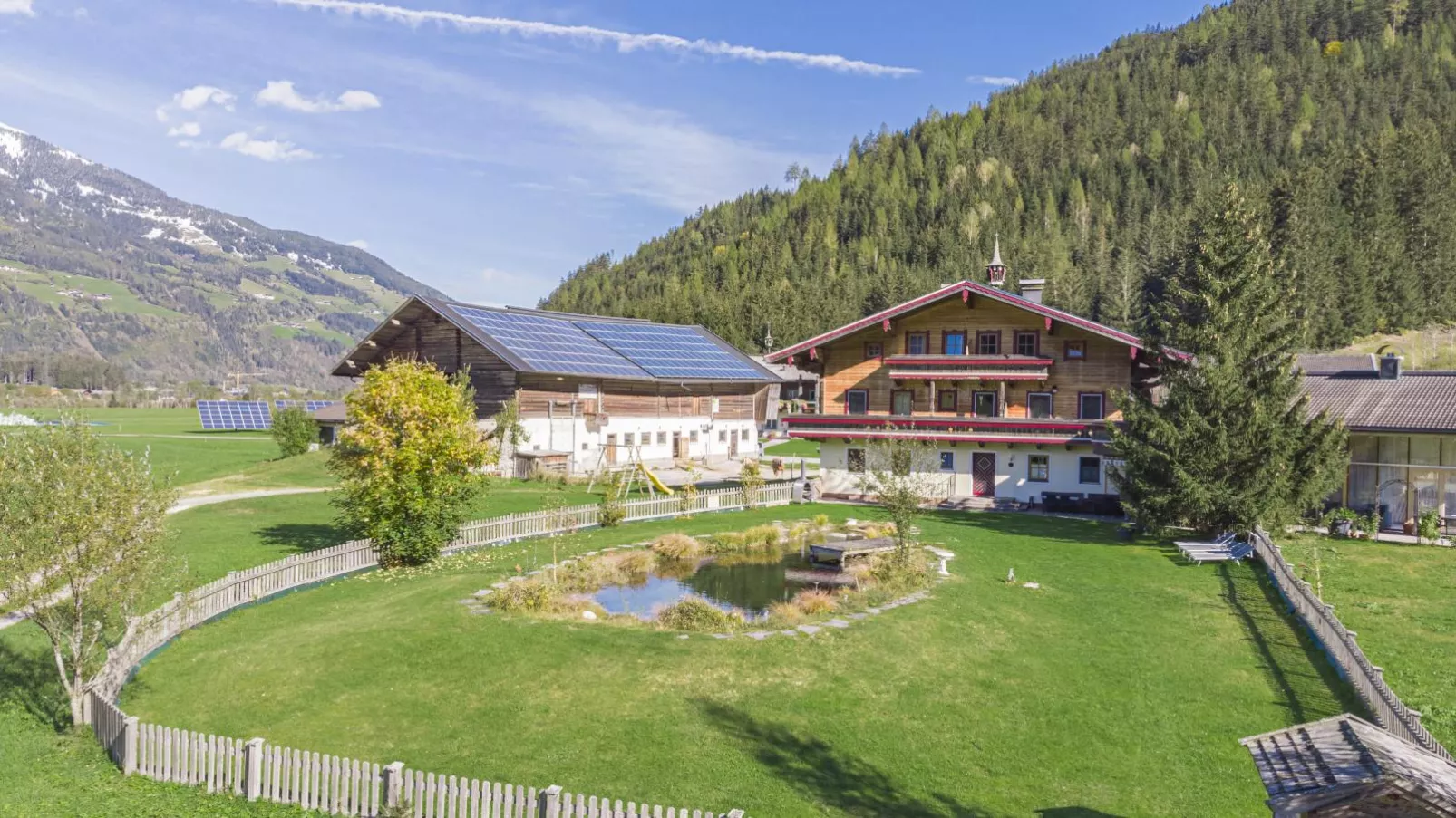 Landhaus Schiedhof-Außenbereich Sommer