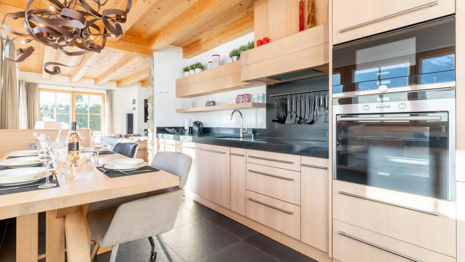 Chalet Erlebnishaus II-Kitchen