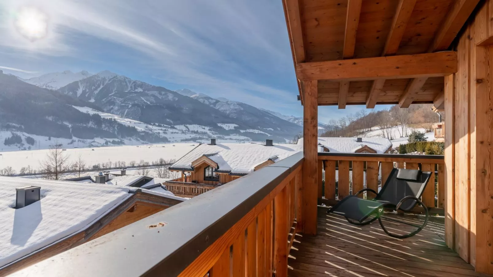 Chalet Erlebnishaus II-View winter