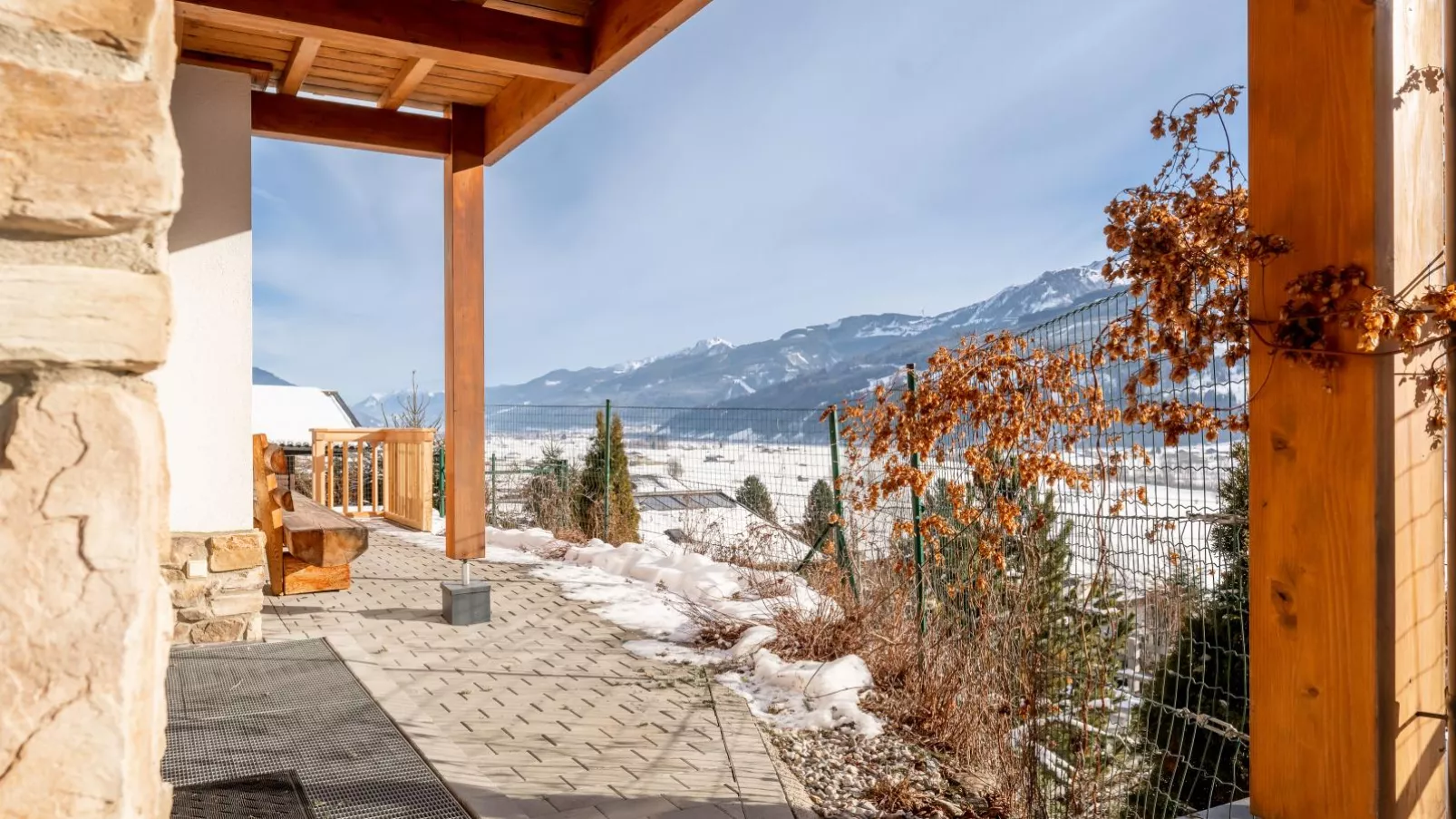 Chalet Erlebnishaus II-View winter