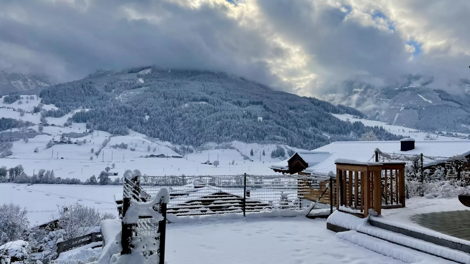 Chalet Erlebnishaus II-View winter
