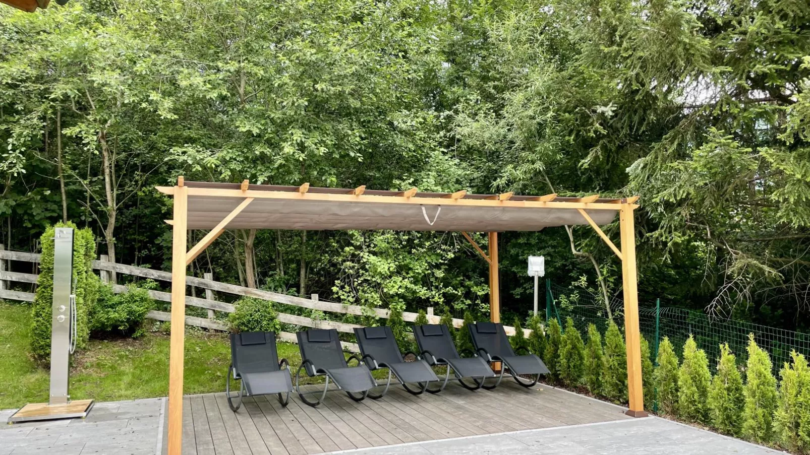 Chalet Erlebnishaus II-Gardens summer