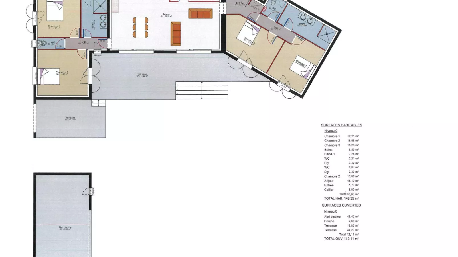 Saint Véran-Floor plan