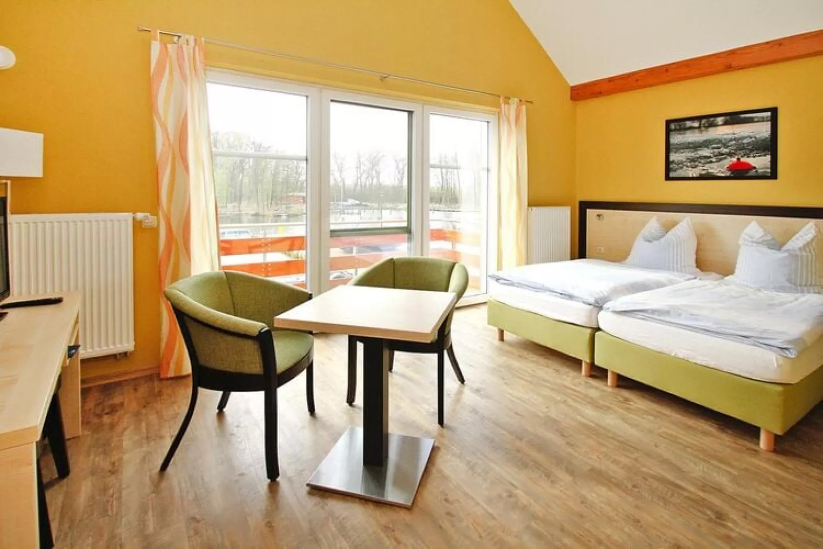 Appartementhaus am Leuchtturm / Fewo Werder 30 qm-Bedroom