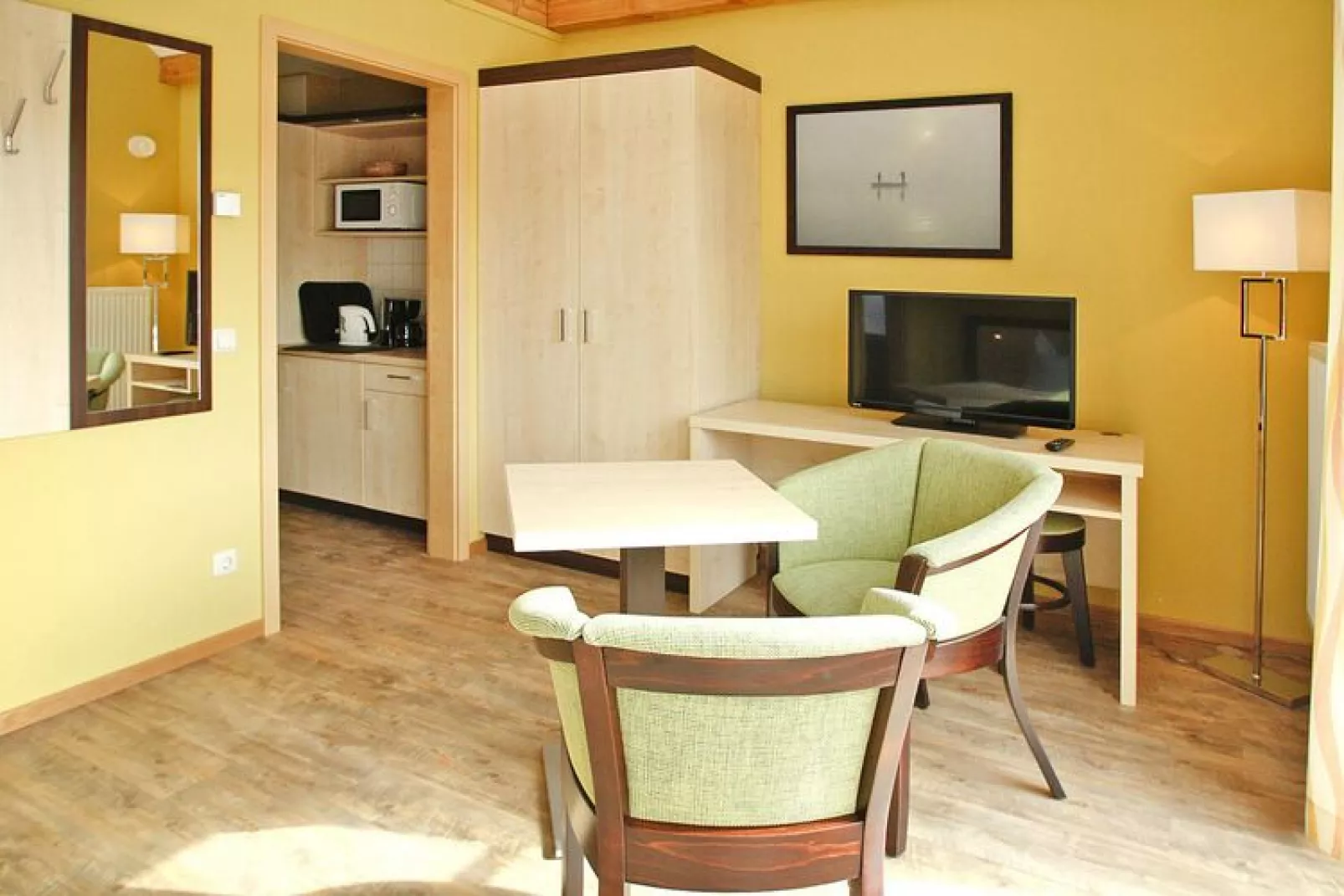 Appartementhaus am Leuchtturm / Fewo Werder 30 qm-Living room