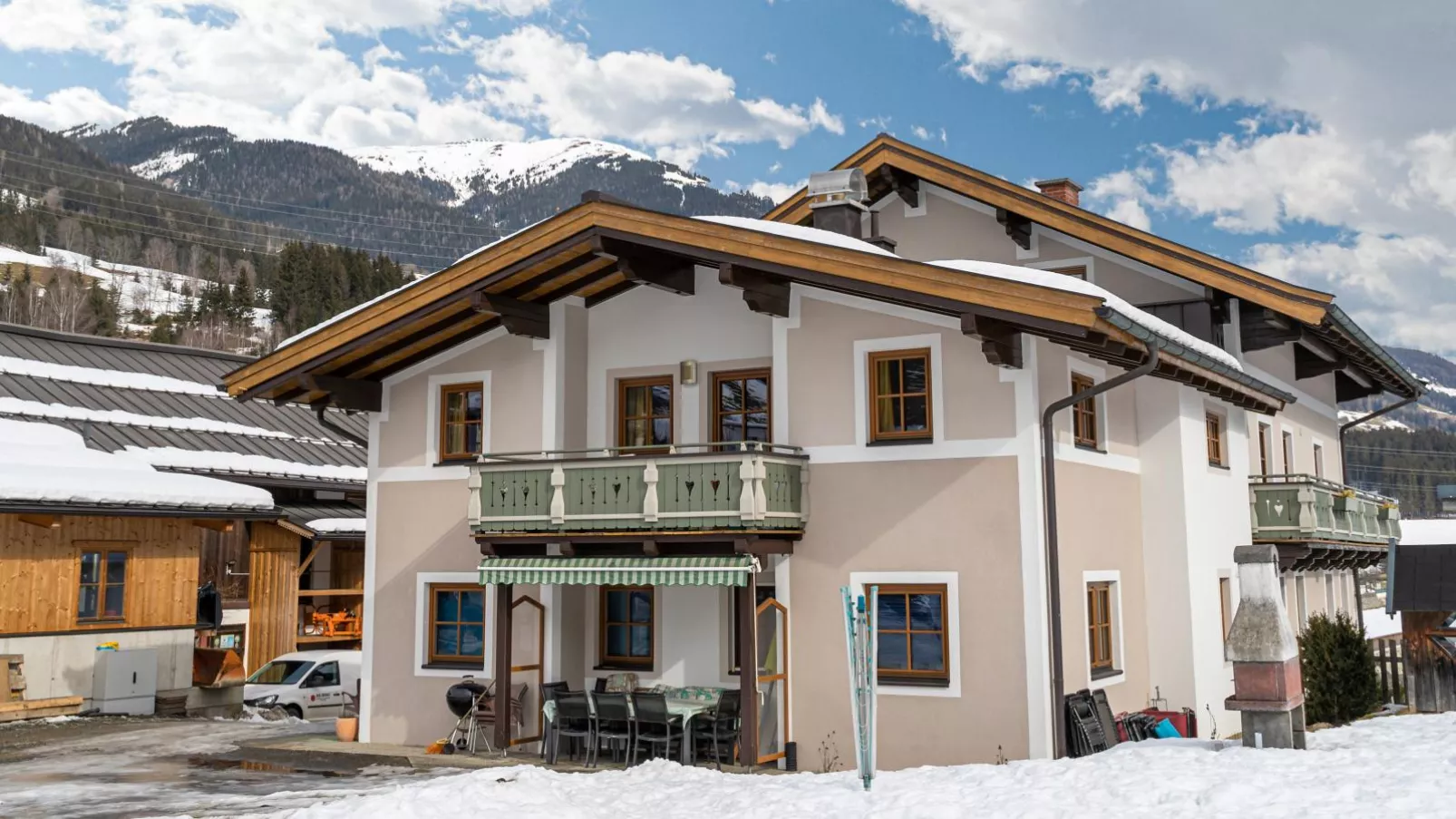 Landhaus Hotter 26-Außenbereich Winter