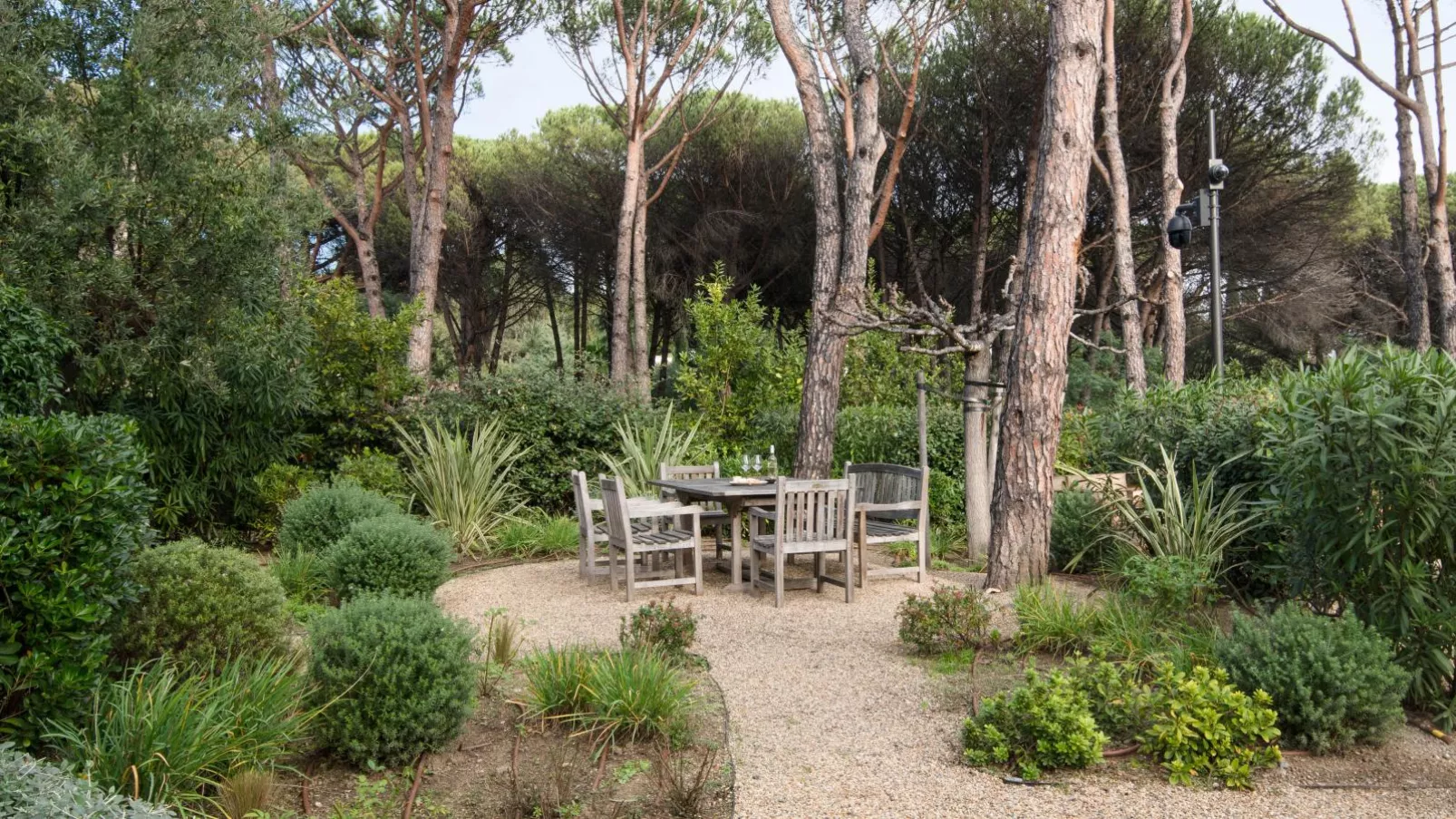 Villa Ghislaine-Gardens summer