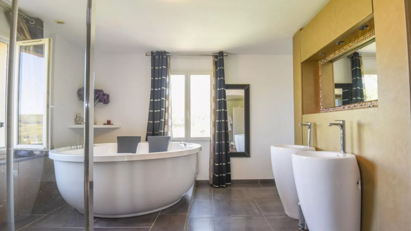 Belle vue-Badezimmer