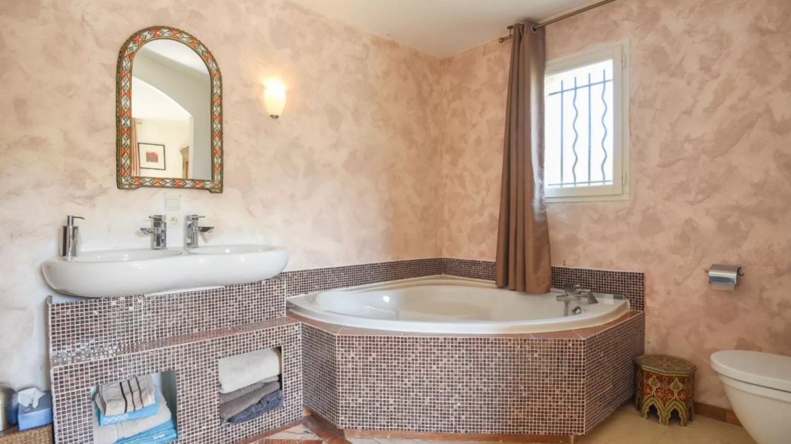 Belle vue-Badezimmer