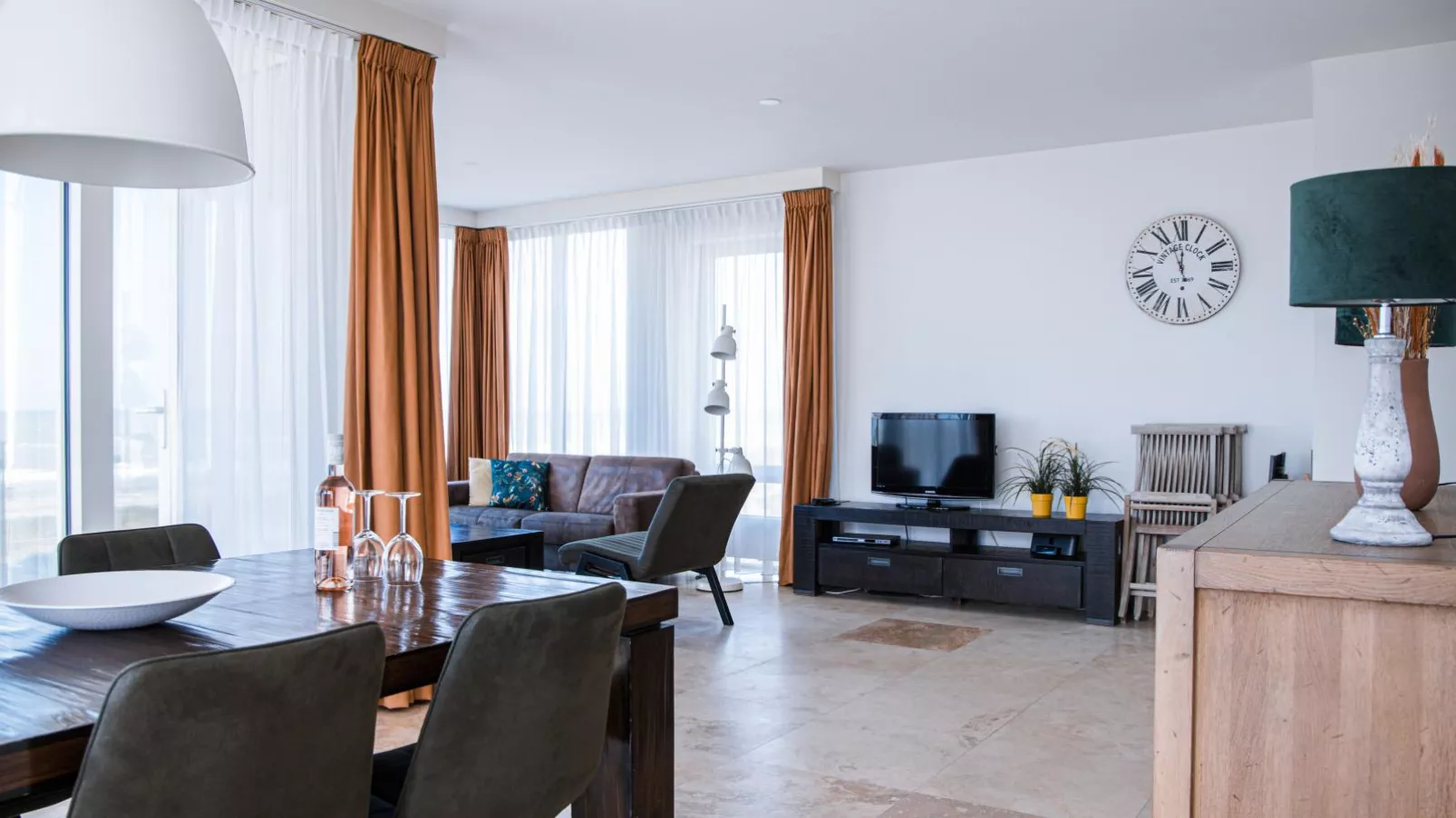 Krab aan Zee-Living room