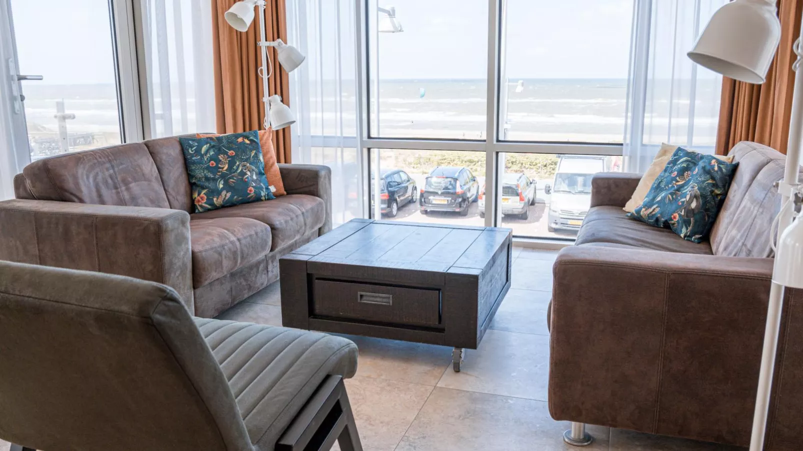 Krab aan Zee-Living room