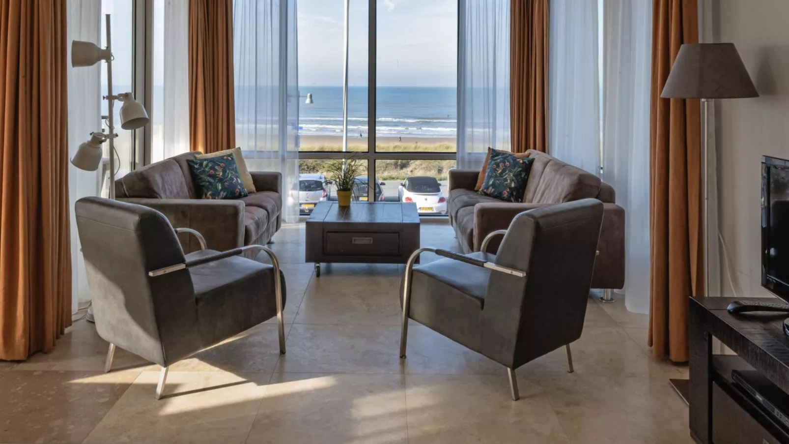 Krab aan Zee-Living room