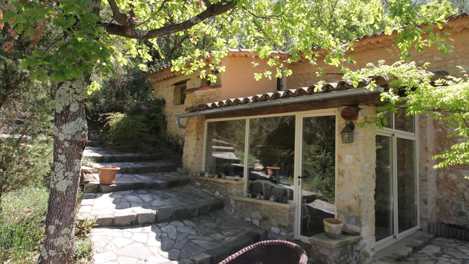 Orchidée-Exterior in summer