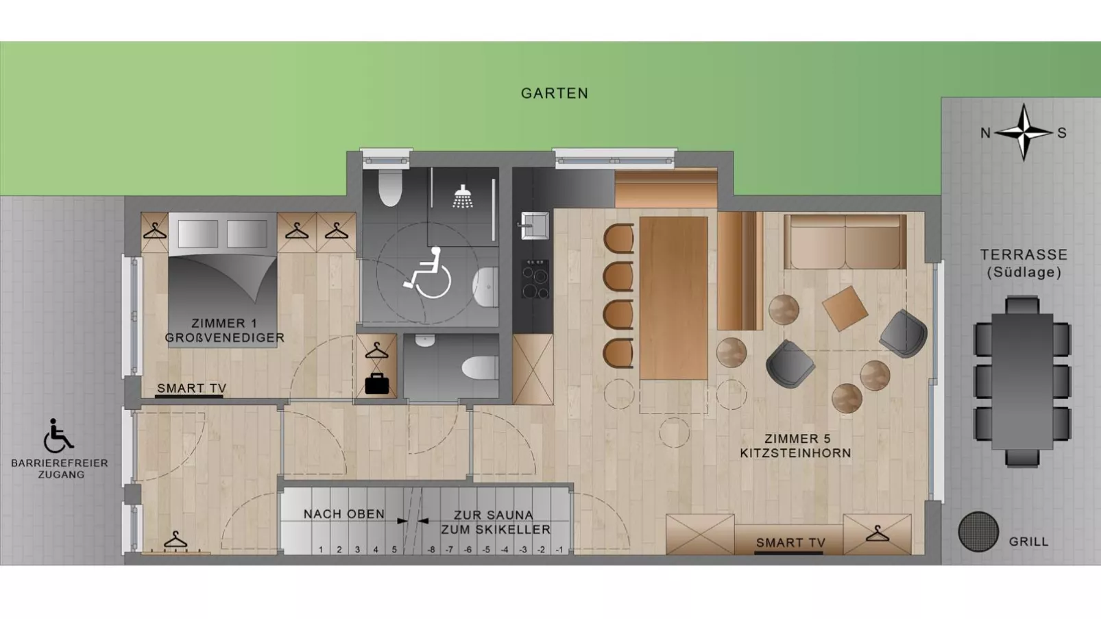 BergbiberHAUS XL-Floor plan
