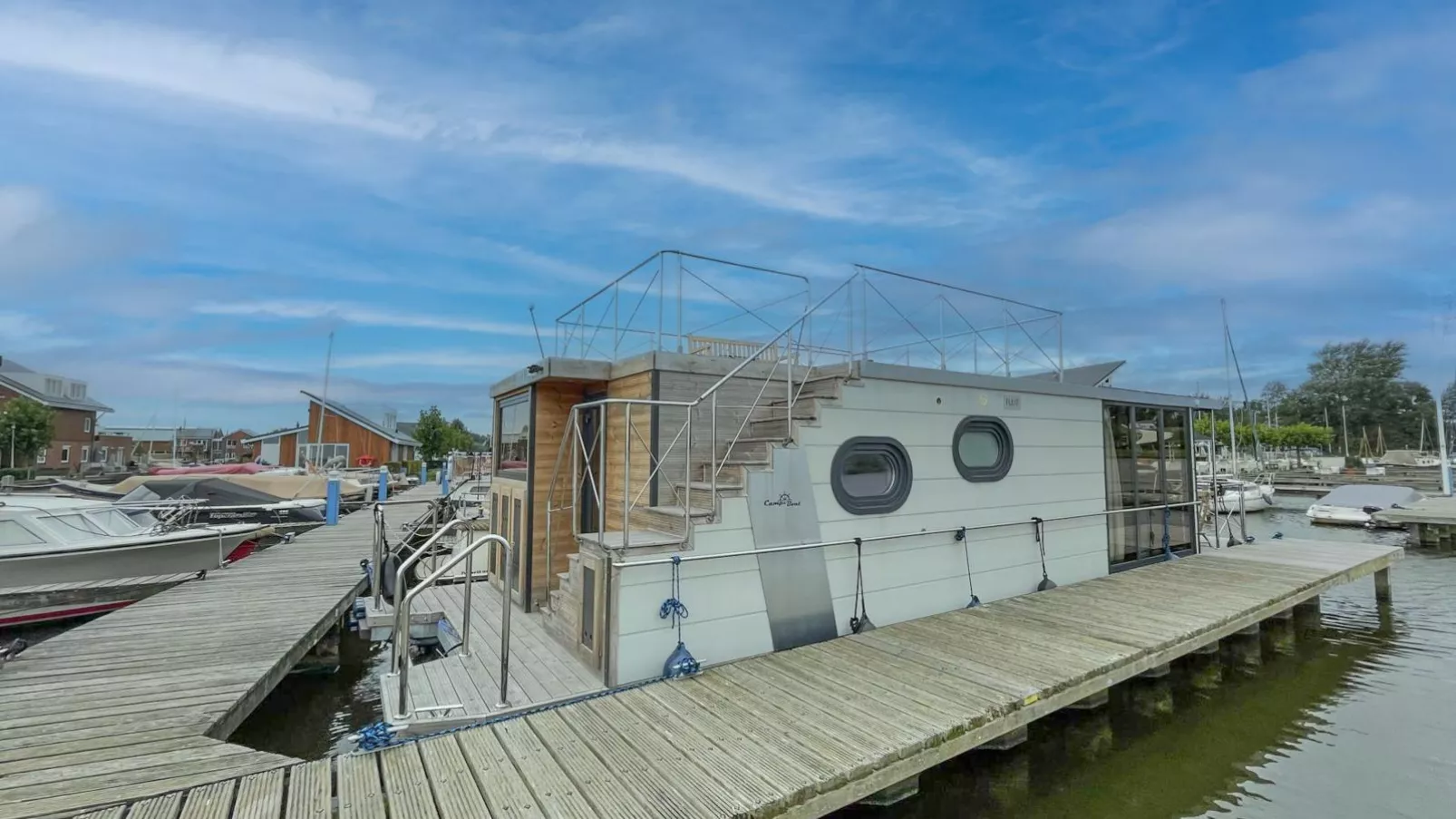 Tiny Houseboat De Woudaap - I-Exterior summer