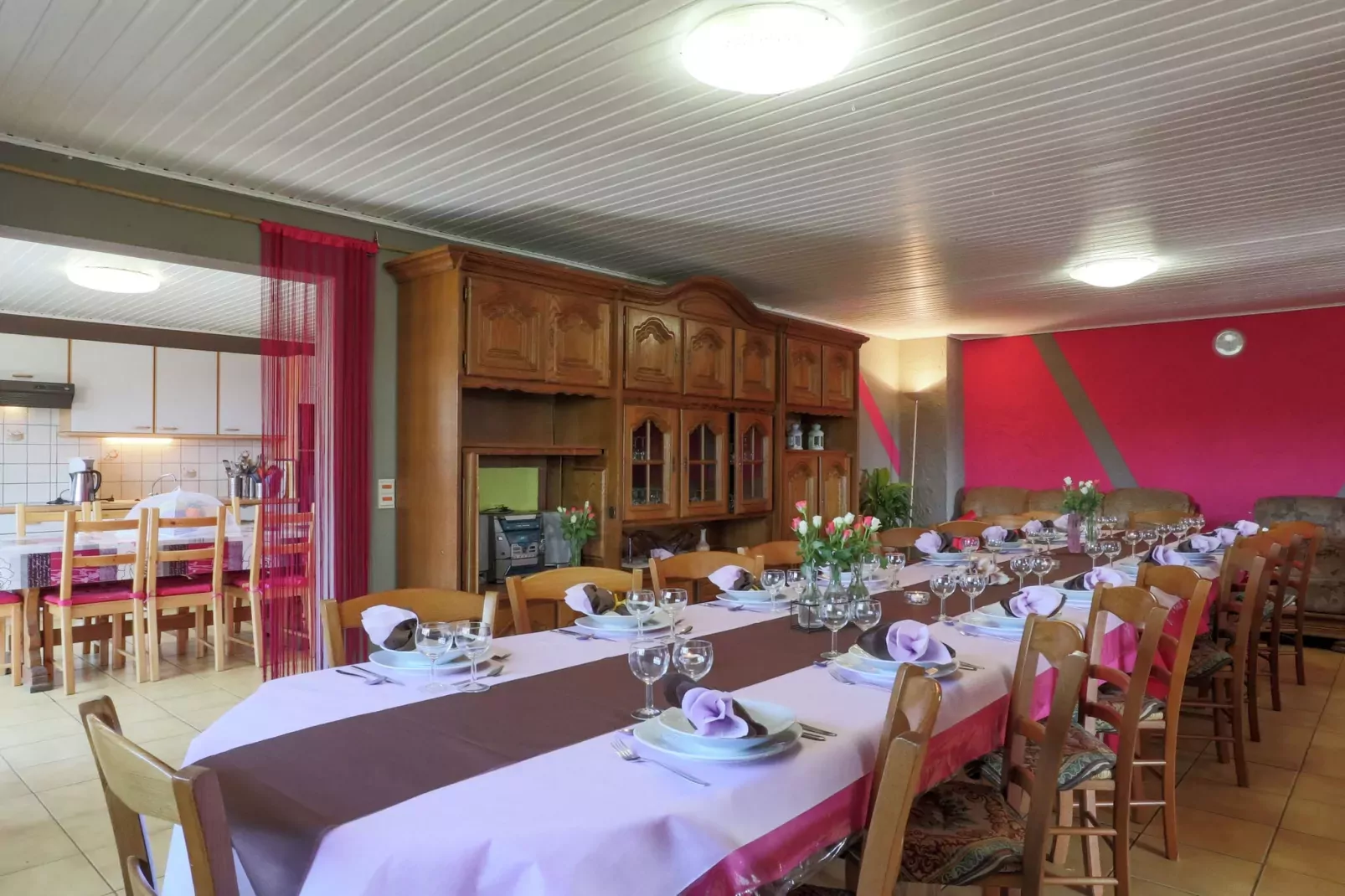 Claire Fontaine-Dining room