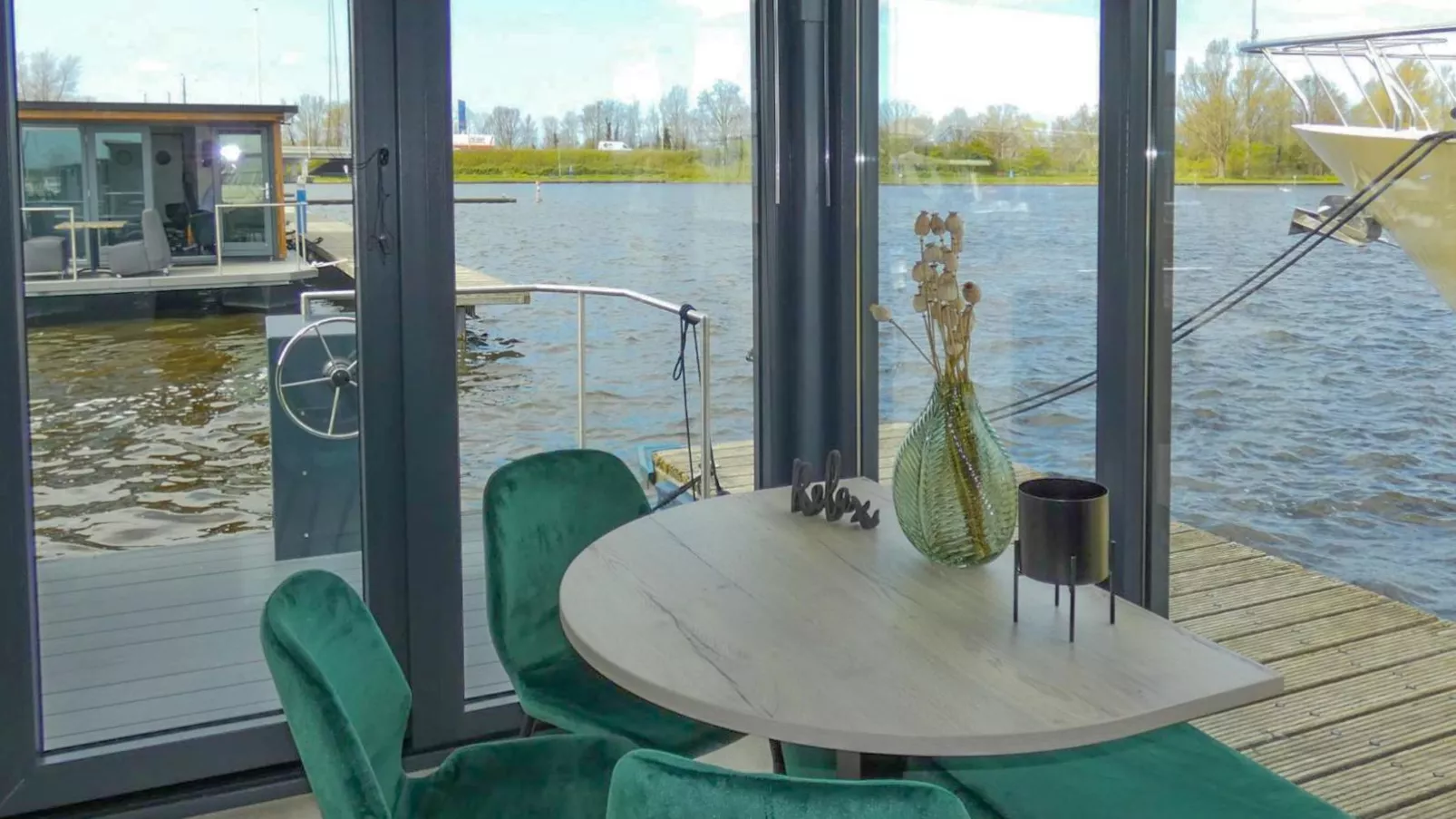 Tiny houseboat Uitgeest I-Esszimmer
