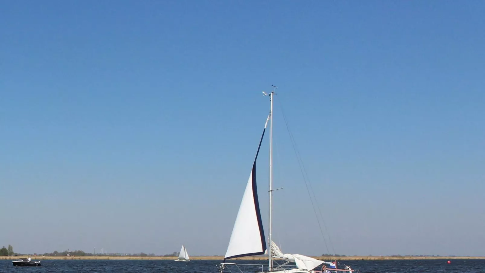 Tiny houseboat Uitgeest I-Aussicht Sommer