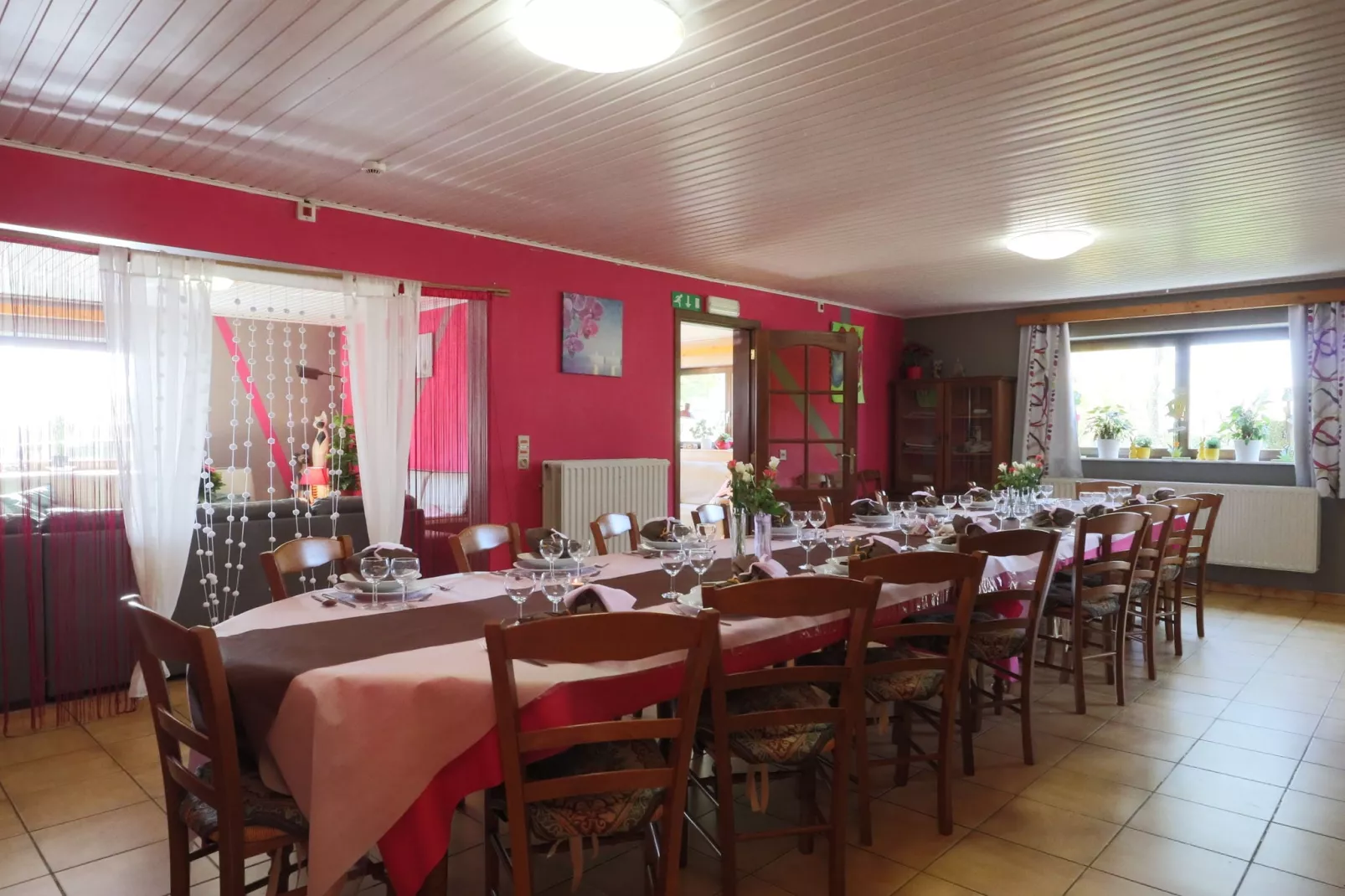 Claire Fontaine-Dining room