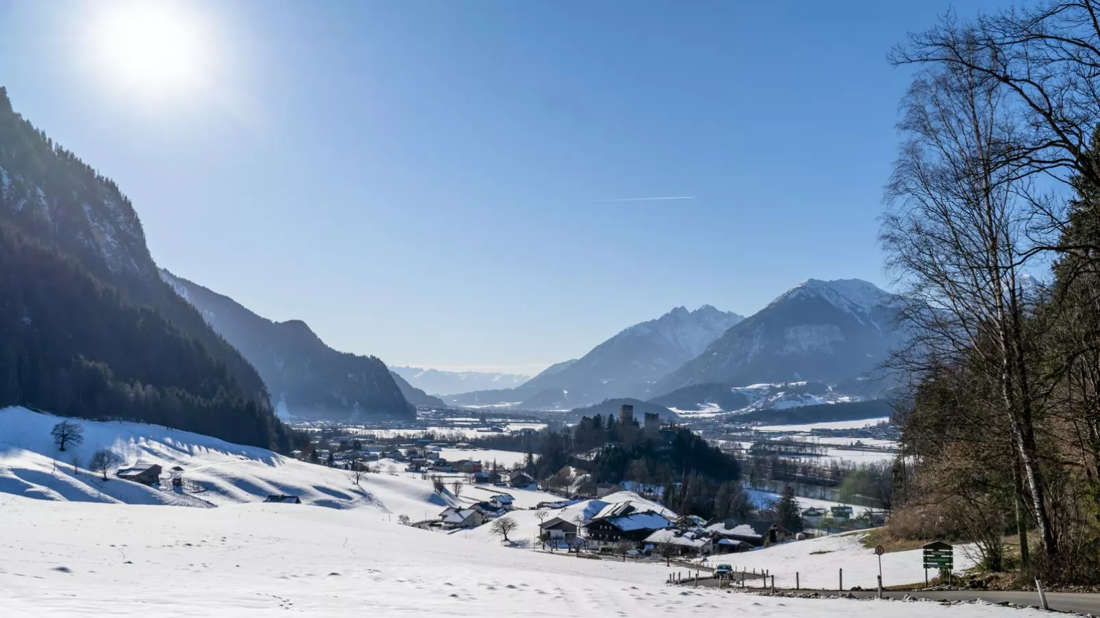 Chalet Rosa-View winter