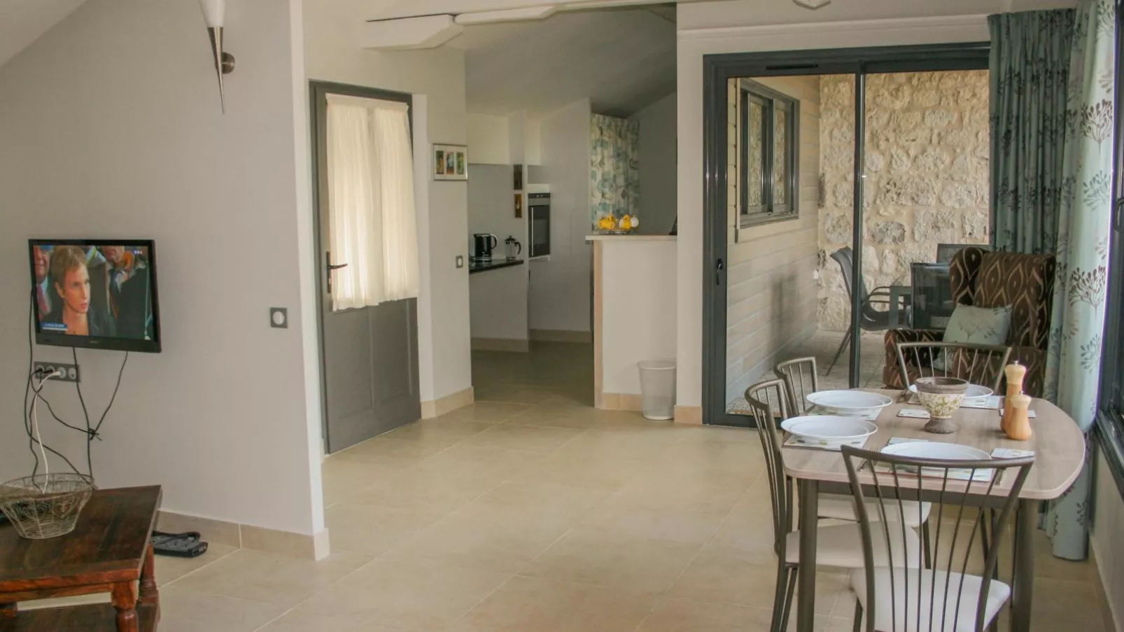 Gite La Séoune-Living room