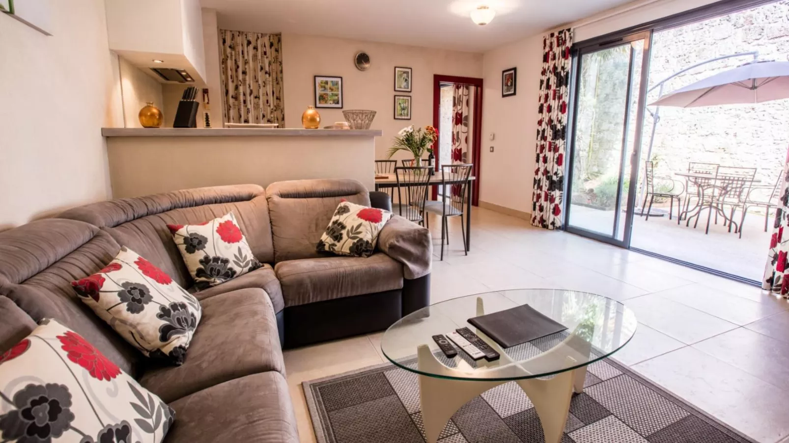 Gite La Séoune-Living room