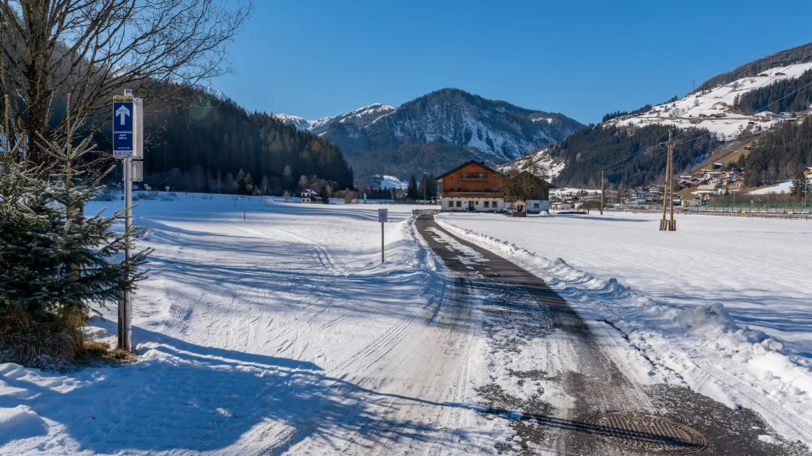 Haus Wald-Area winter 1km