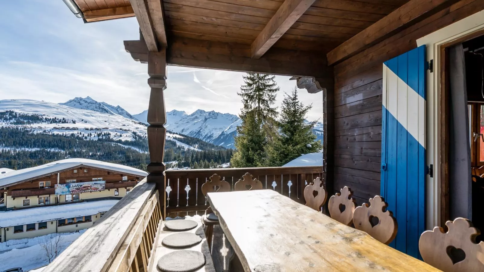 Chalet H XL-Terrace balcony