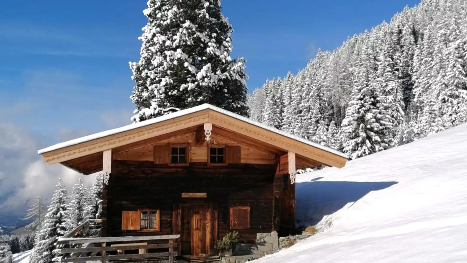 EAGGA-Niederleger Alm-Außenbereich Winter