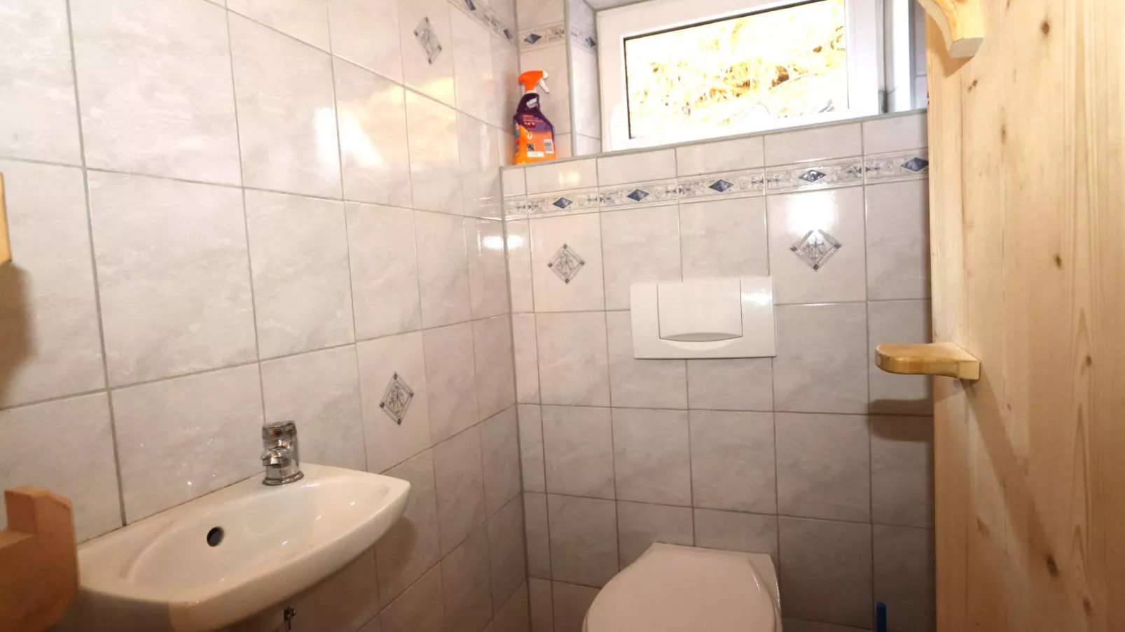 EAGGA-Niederleger Alm-Badezimmer