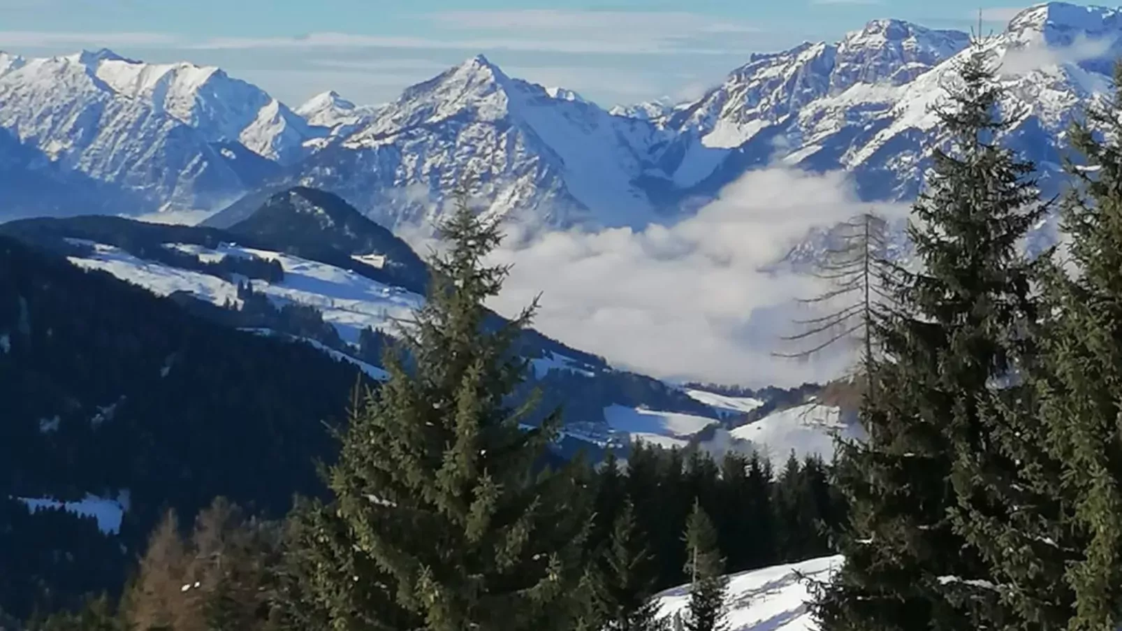 EAGGA-Niederleger Alm-Aussicht Winter