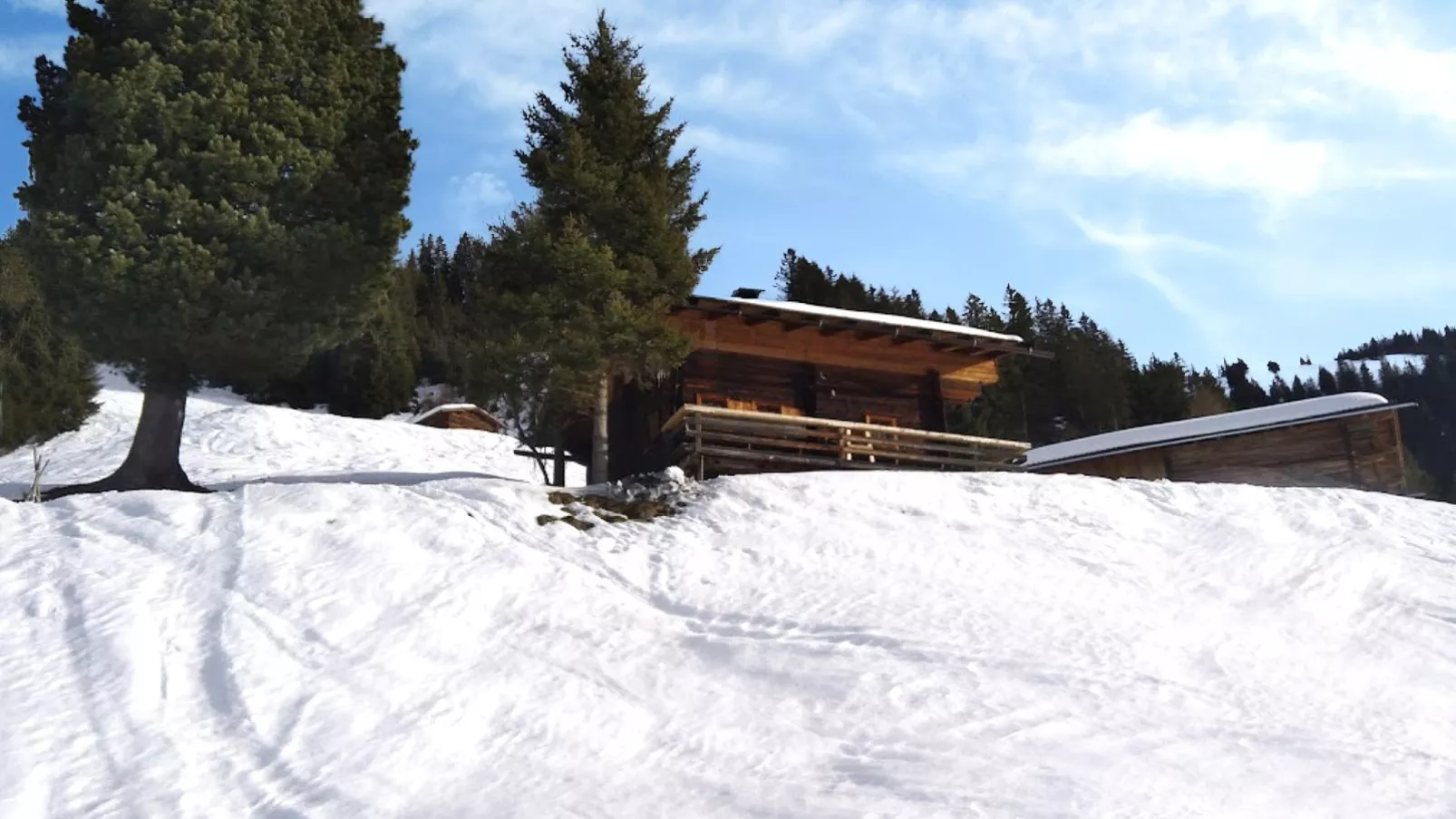 EAGGA-Niederleger Alm-Außenbereich Winter