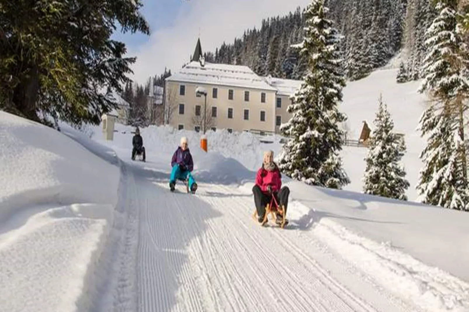 Bergeralm Chalets 2-Area winter 1km