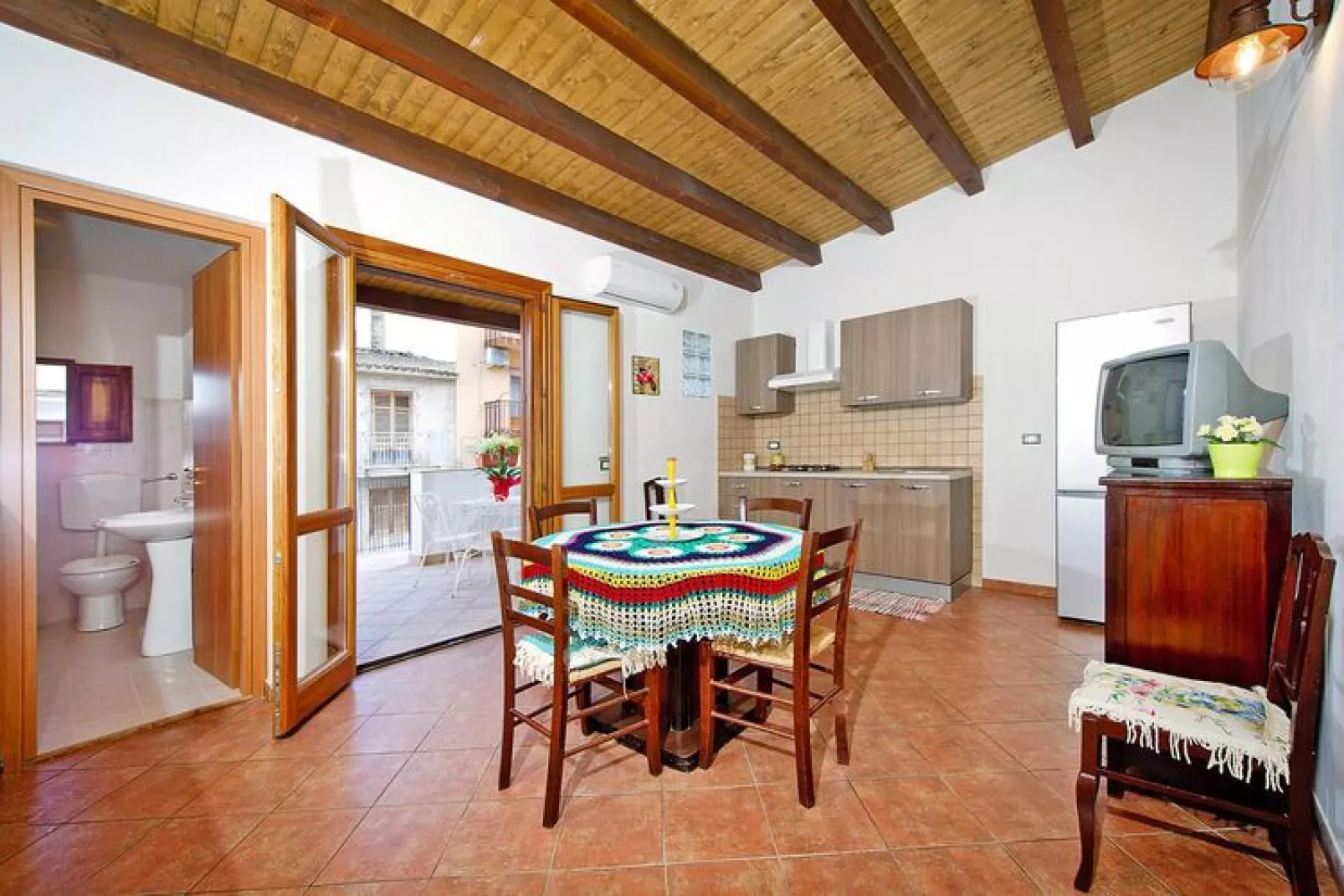 Apartment Castellammare del Golfo-Il Sole di Sicilia-Salle à manger