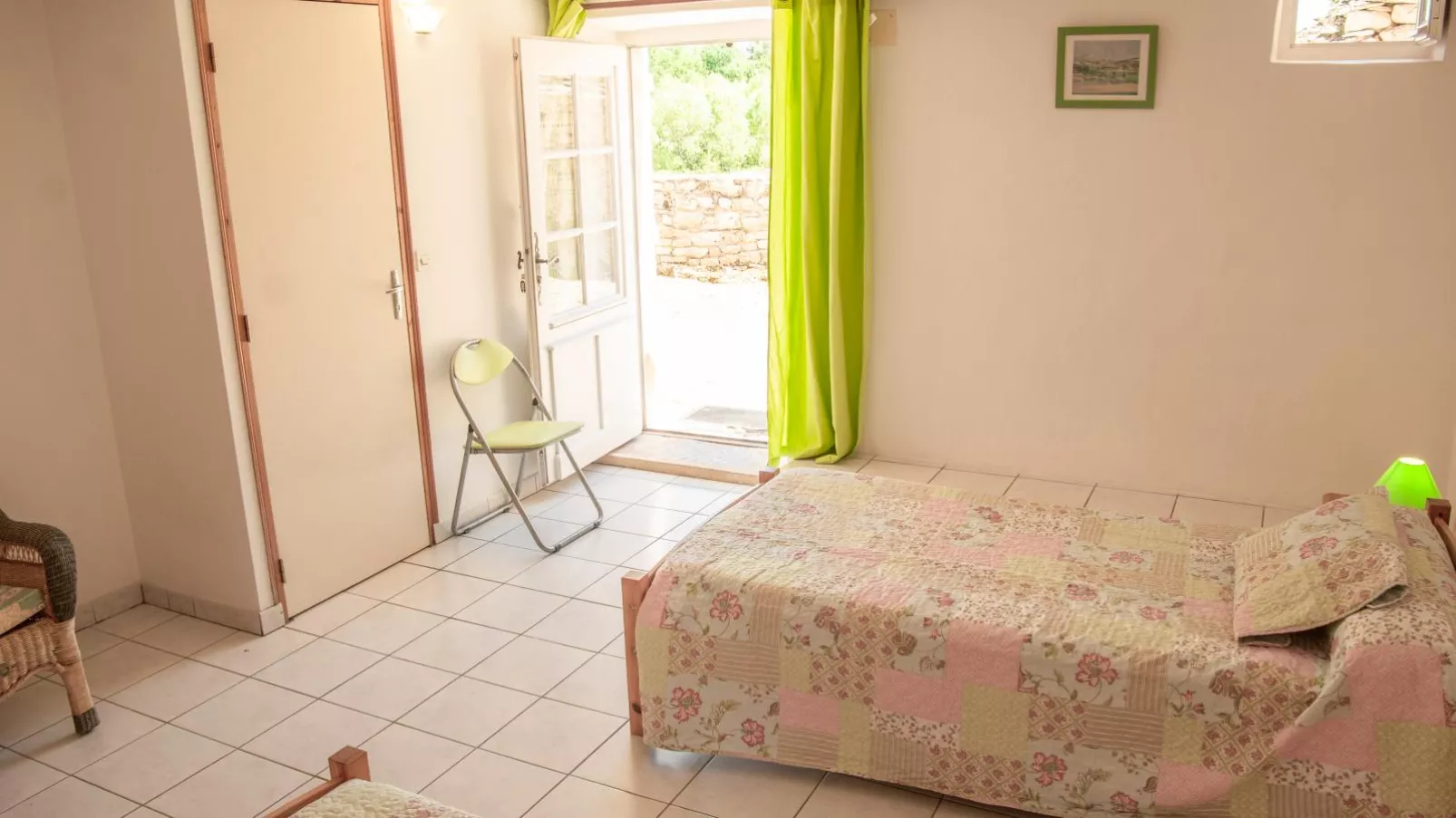 Gite Girou Haut-Bedroom