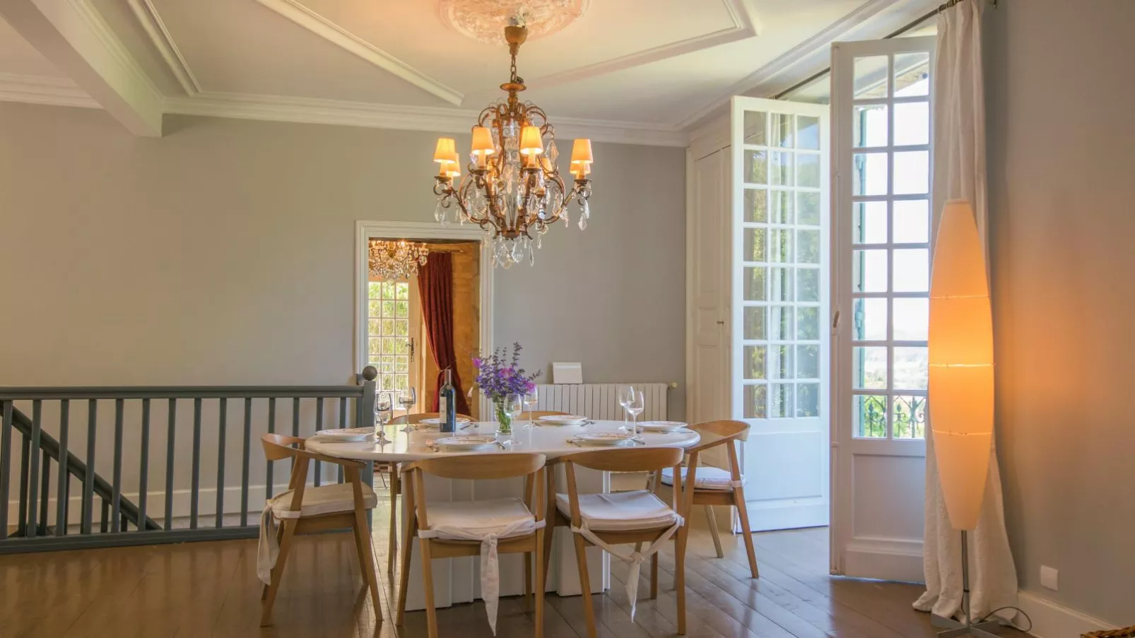 Manoir Bellevue-Dining room