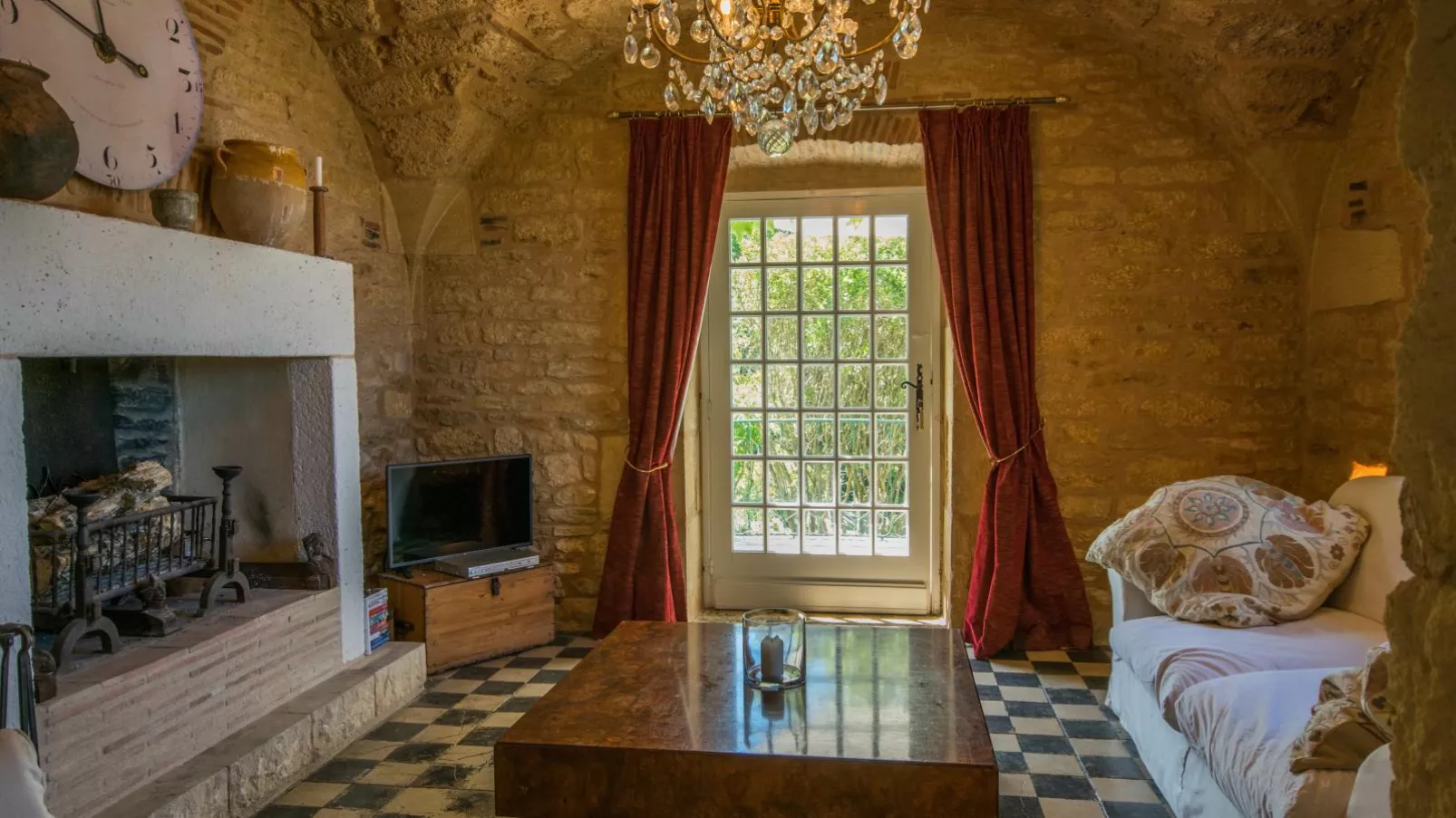 Manoir Bellevue-Living room