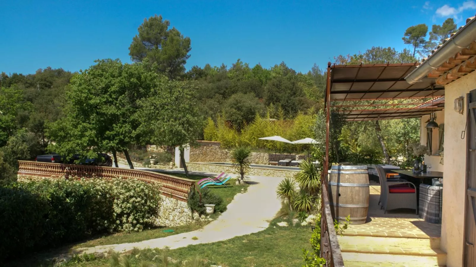 La Bastide Romaine-Exterior summer