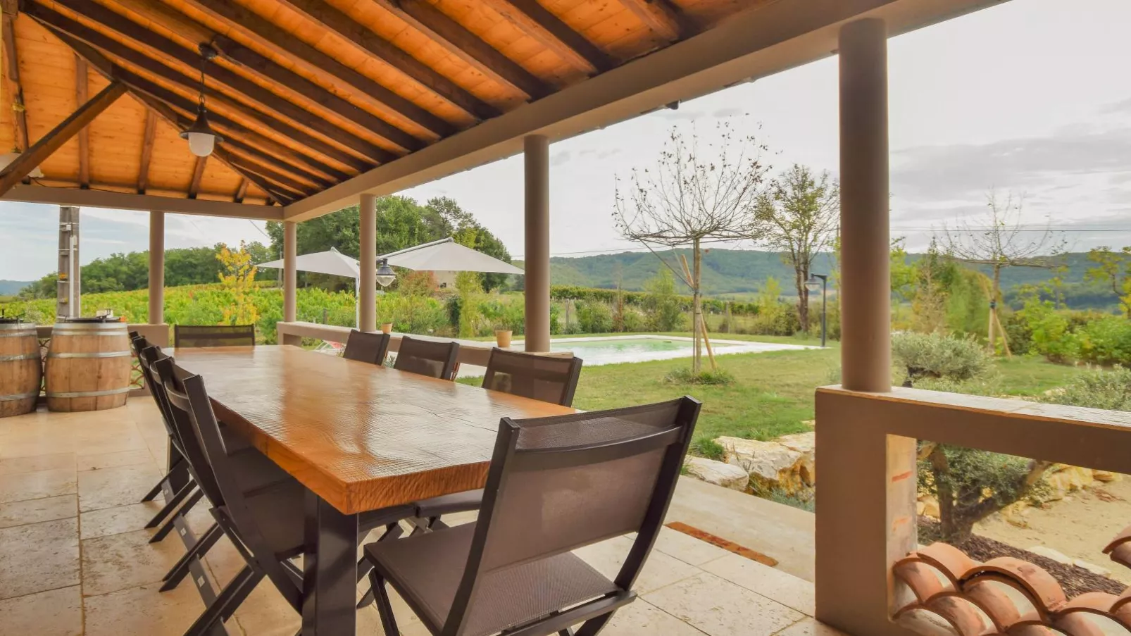 Villa la Fontaine-Terrace balcony