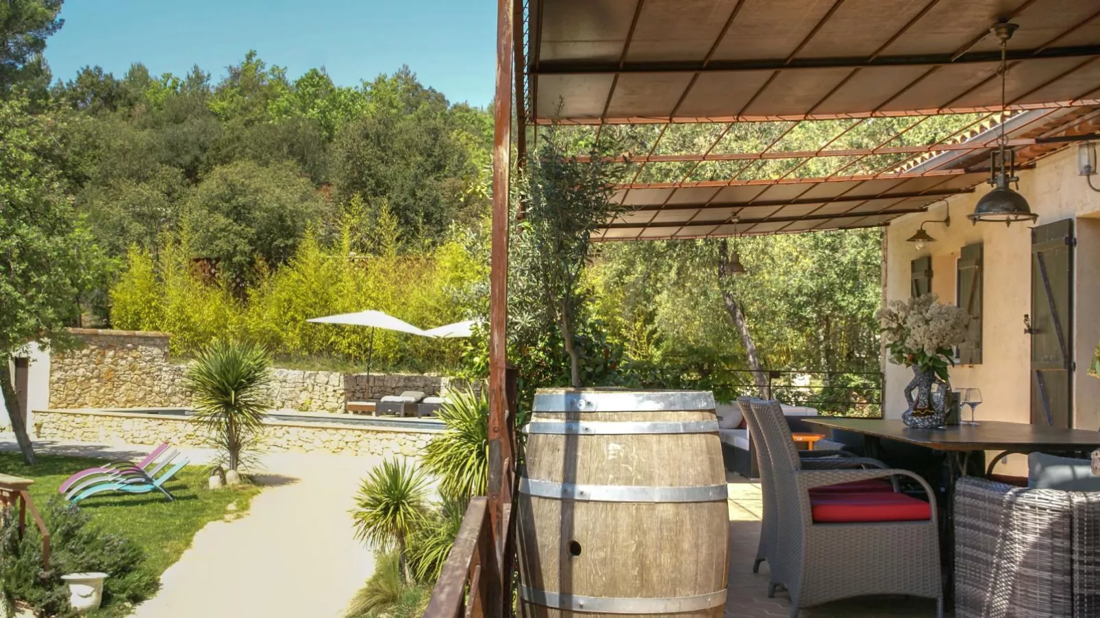 La Bastide Romaine-Exterior summer