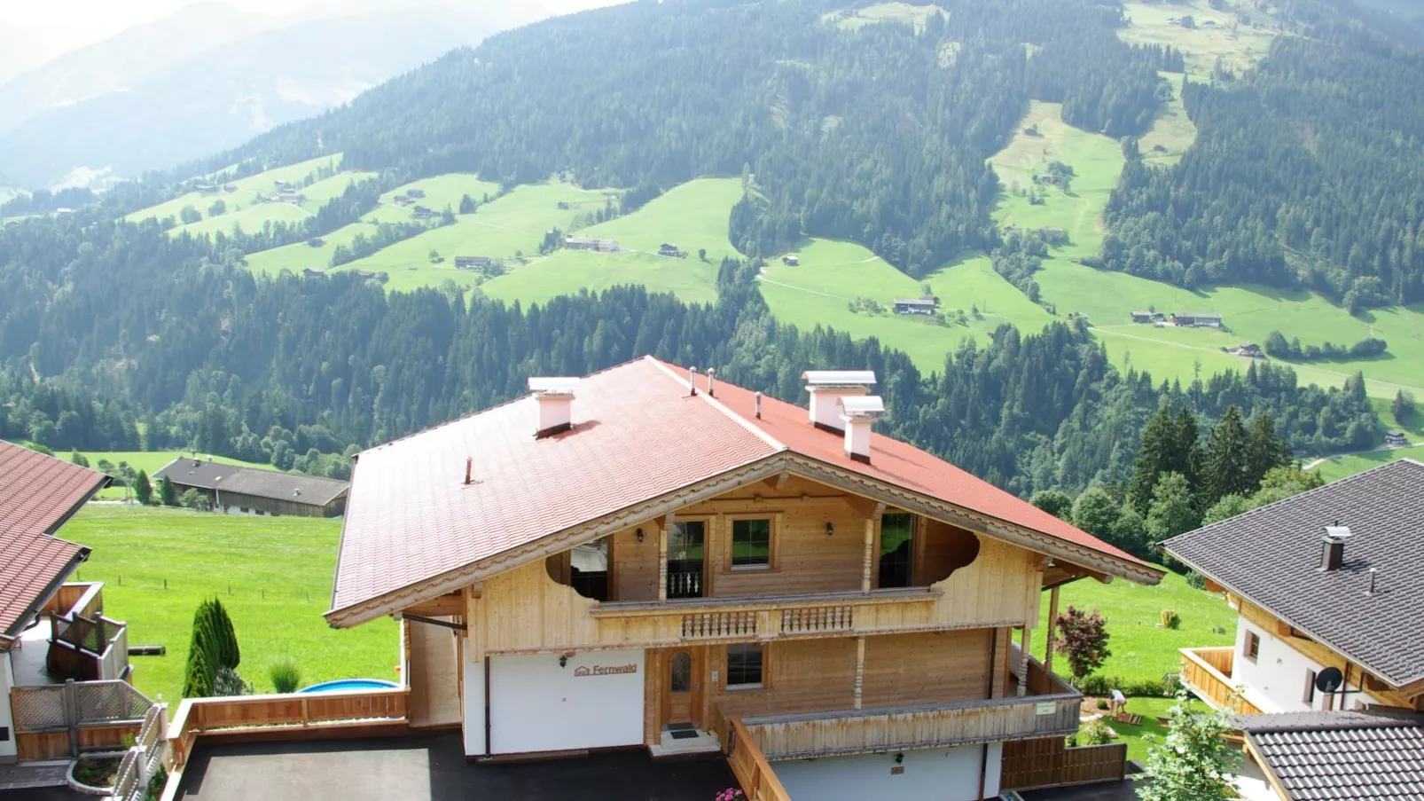 Haus Fernwald Top Tim und Nynke-Außenbereich Sommer