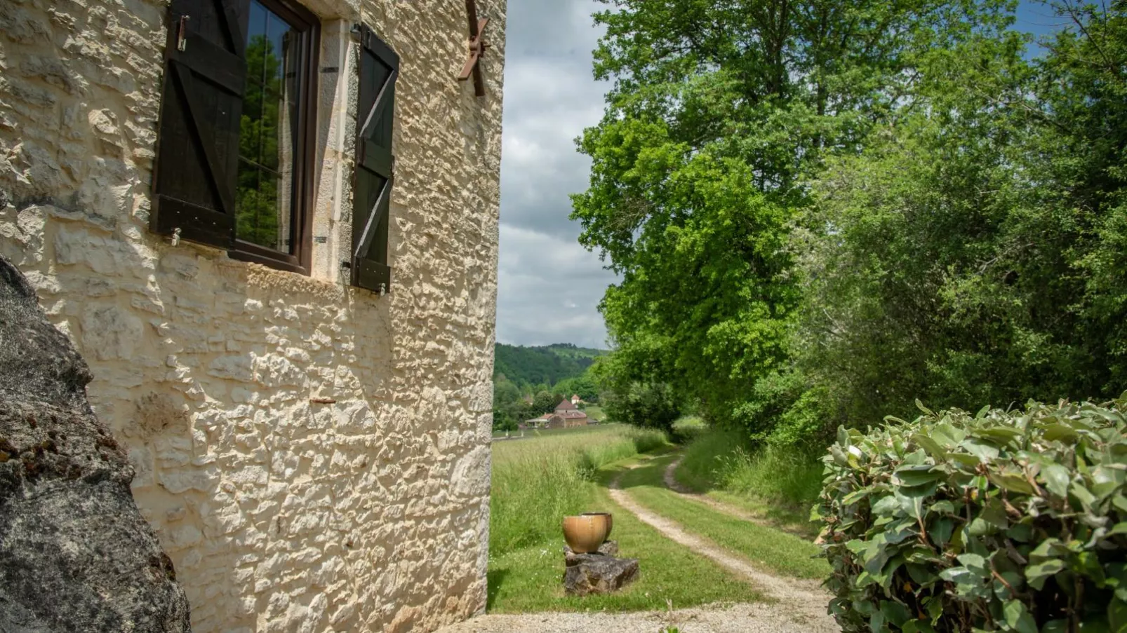 Loupiac 8pers-Außenbereich Sommer