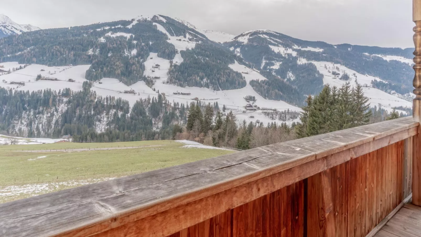 Haus Fernwald-View winter