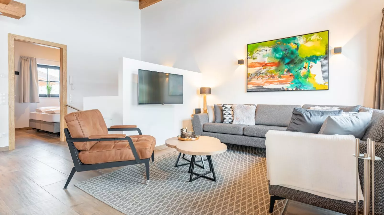 Tauernlodge Chalet Salzach-Living room