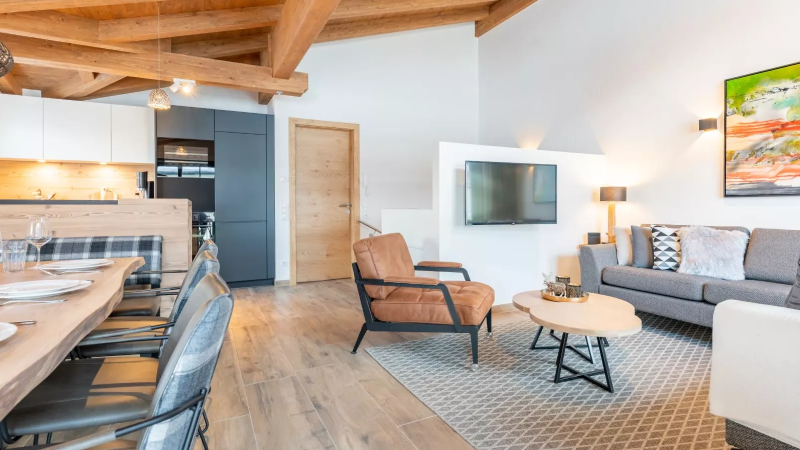 Tauernlodge Chalet Salzach-Living room