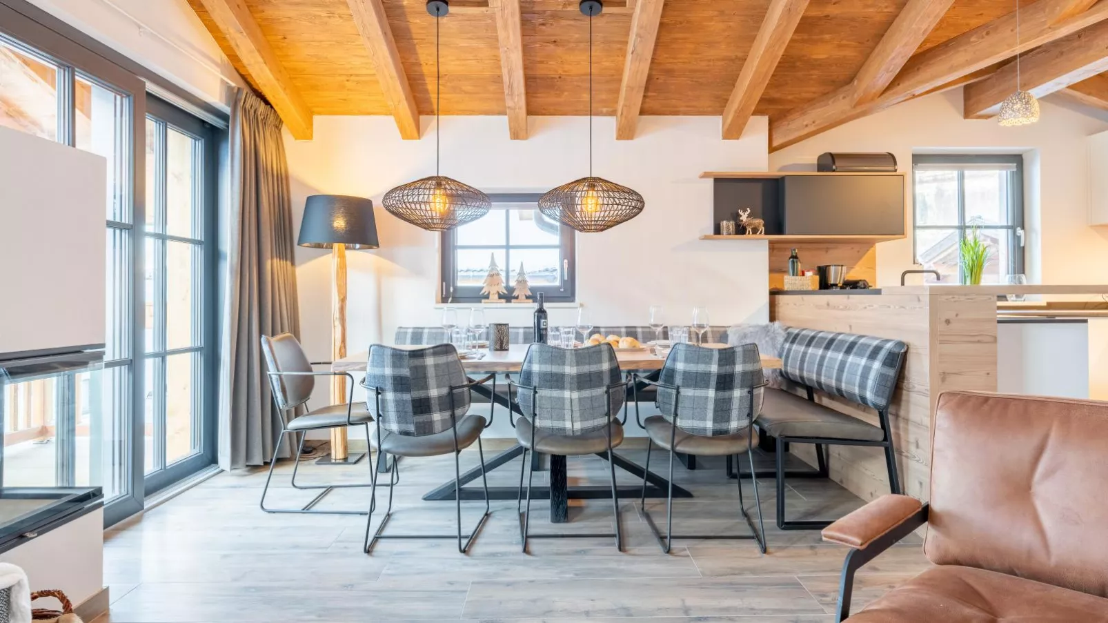 Tauernlodge Chalet Salzach-Dining room